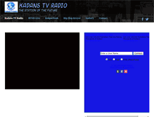 Tablet Screenshot of kadanstvradio.com
